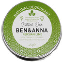 Natural Soda Cream Deodorant Tin | Persian Lime
