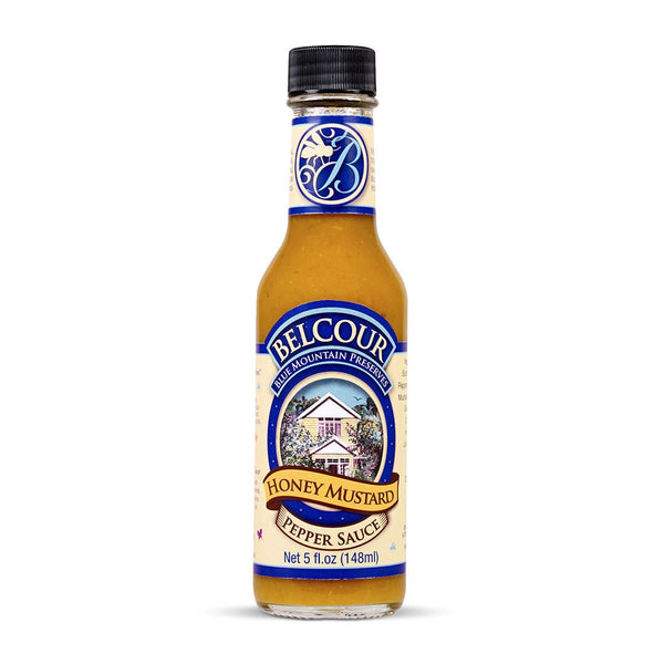 Belcour Preserves Honey Mustard Pepper Sauce, 5oz