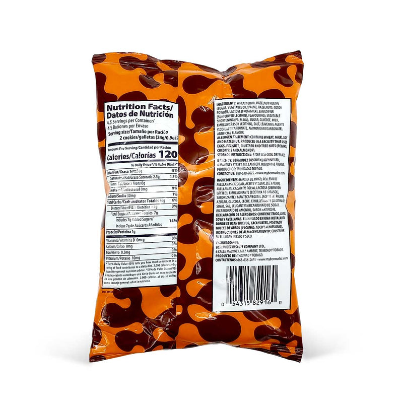 Bermudez Lava Bits Chocolate Chip & Hazelnut Biscuits, 150g (3 Pack)