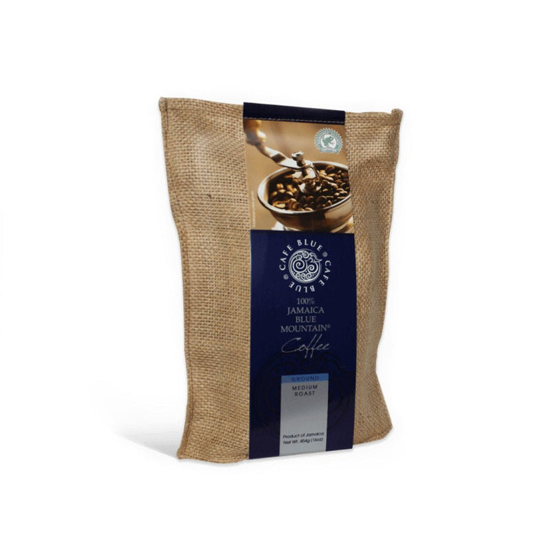 Cafe Blue 100% Jamaica Blue Mountain Ground Coffee, 4oz, 8oz or 16oz - Caribshopper