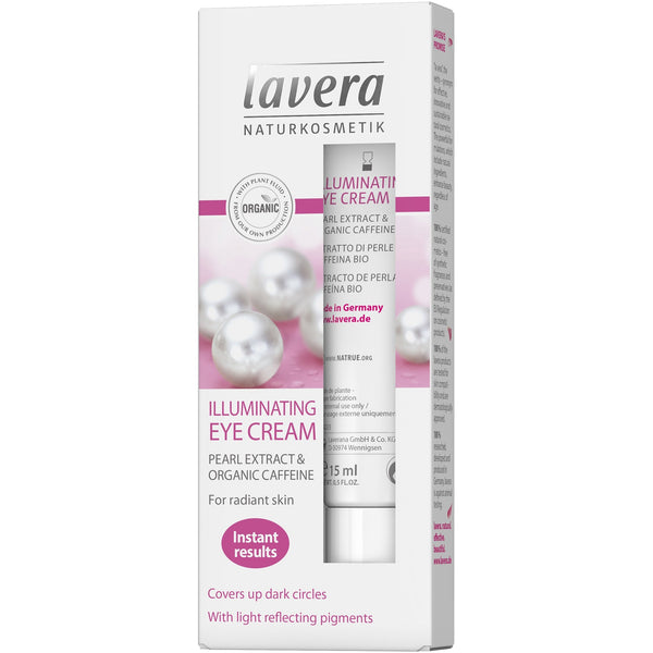 Illuminating Eye Cream - Pearl Extract and Organic Caffeine