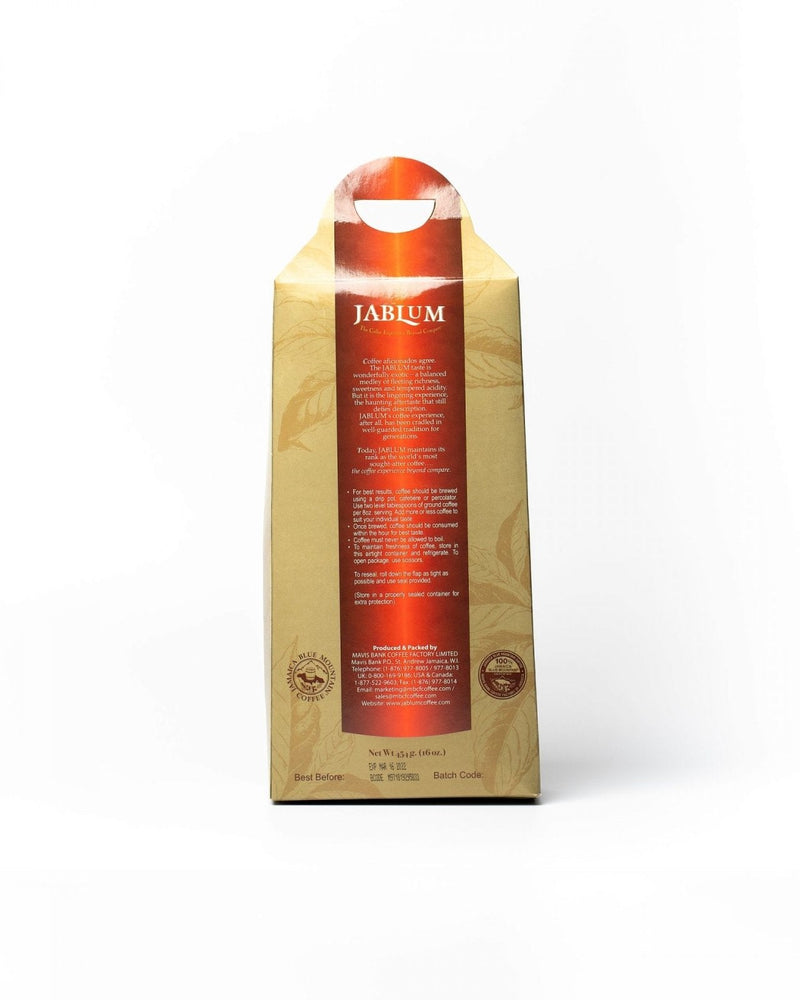 JABLUM Gold 100% Jamaica Blue Mountain Coffee Grounds