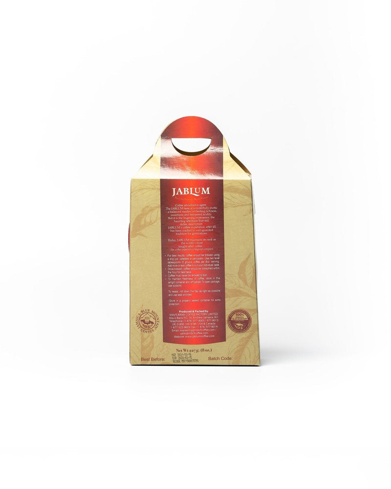 JABLUM Gold 100% Jamaica Blue Mountain Coffee Grounds
