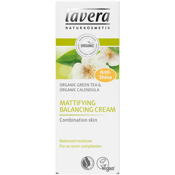 Mattifying Balancing Cream - Organic Green Tea and Organic Calendula