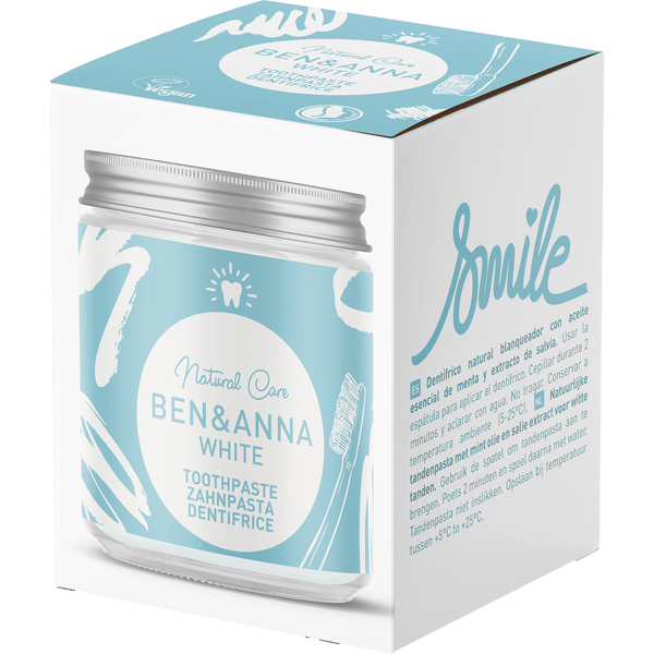 Natural Fluoride Free Toothpaste | White
