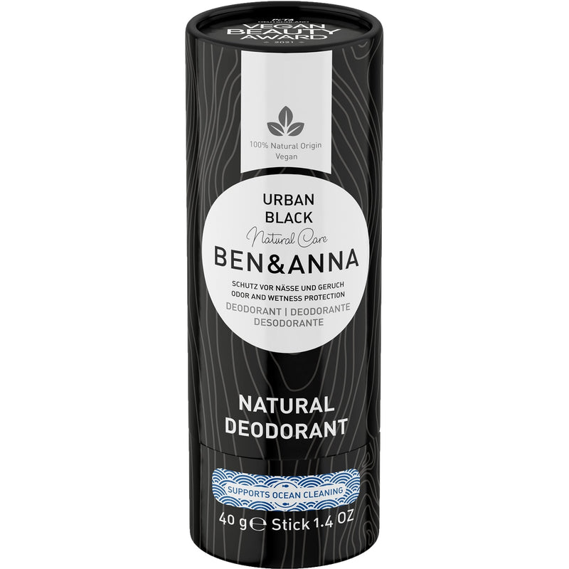 Natural Soda Deodorant Stick | Urban Black