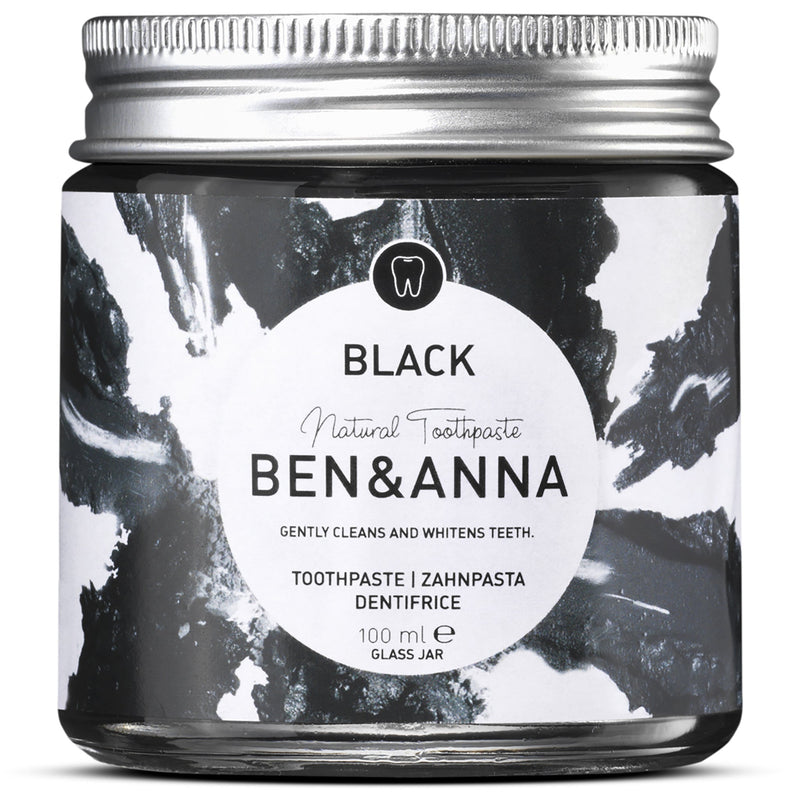 Natural Fluoride Free Toothpaste | Black with Activated Charcoal*