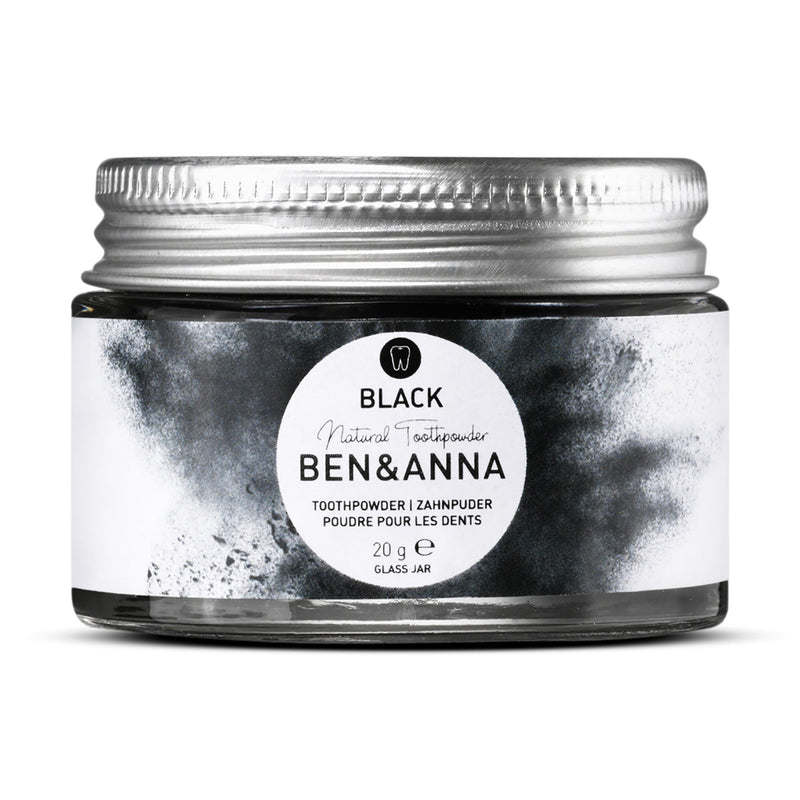 Natural Toothpaste Powder - Black (Whitening)