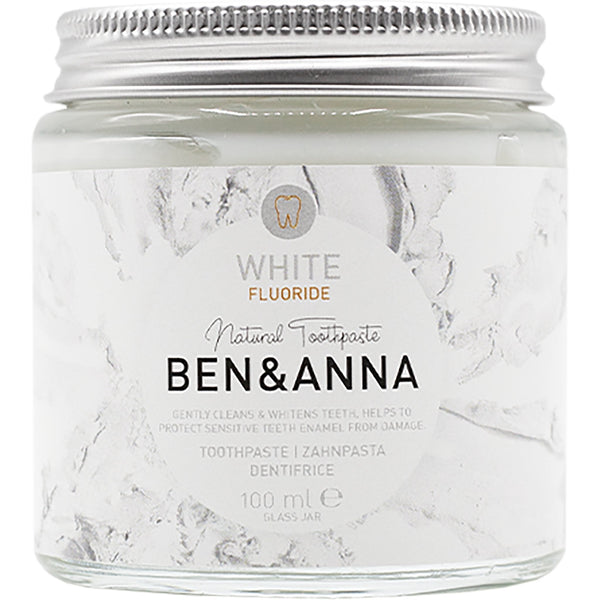 Natural Fluoride Toothpaste | White