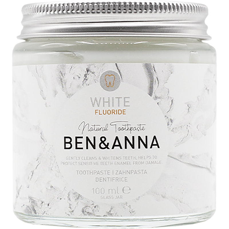 Natural Fluoride Toothpaste | White