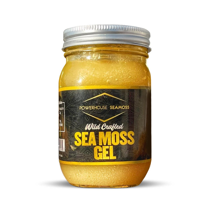 Powerhouse Seamoss Pineapple Seamoss Gel, 16oz