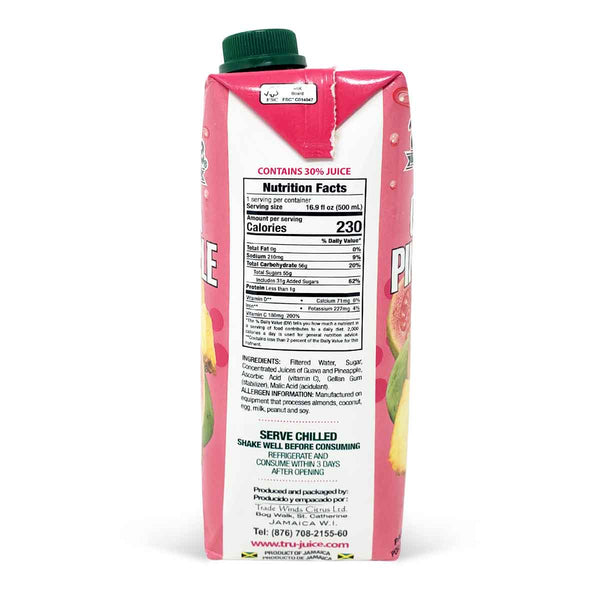 Tru-Juice Guava Pinapple, 500ml (3 Pack)